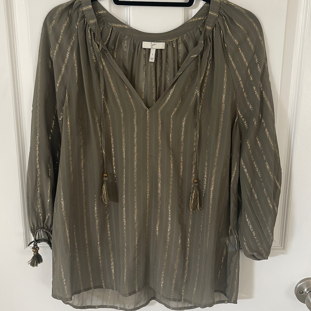 Joie Sheer Blouse
